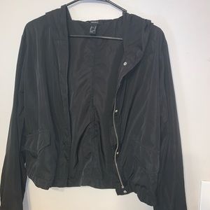 Like new Forever 21 lightweight jacket with hood